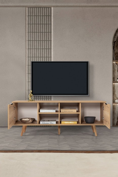 Hanah Home Sina 3622 Soporte para TV Roble Zafiro